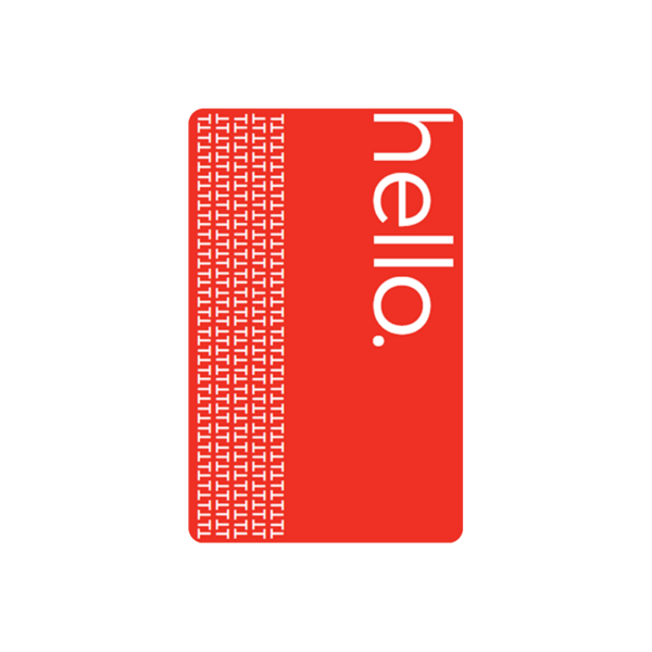 personalized gift card